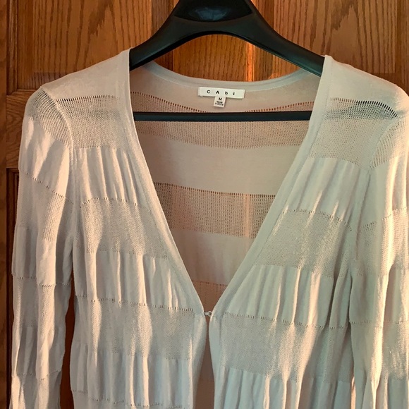 Cabi Nantucket Gray Long Duster Cardigan - Picture 1 of 7